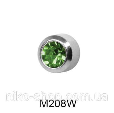 Завальцованные (хризоліт) 2мм M208W(без покриття), фото 1