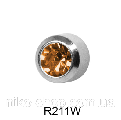 Завальцованные (топаз) 3мм R211W(без покриття), фото 1