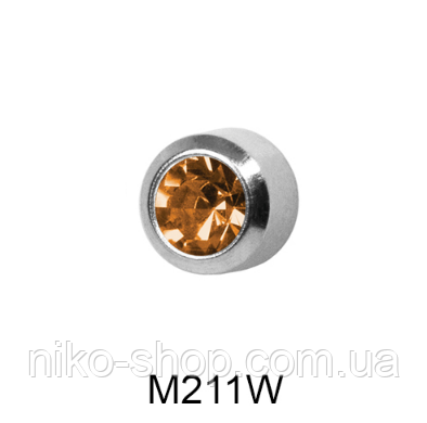 Завальцованные (топаз) 2мм M211W(без покриття), фото 1
