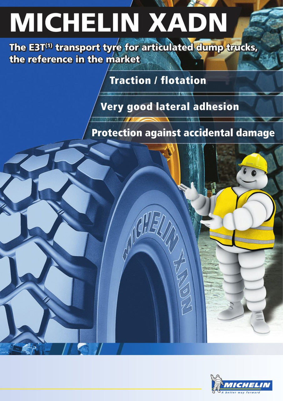 Шина 20.5 R 25 Michelin XADN - фото 4 - id-p1275406