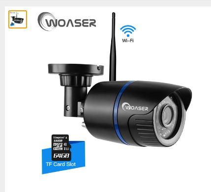 1.0MP WI-FI IP Камера Відеоспостереження HD 720 P нічне бачення, SD карта до 64 Гб, сигналізація сповіщення