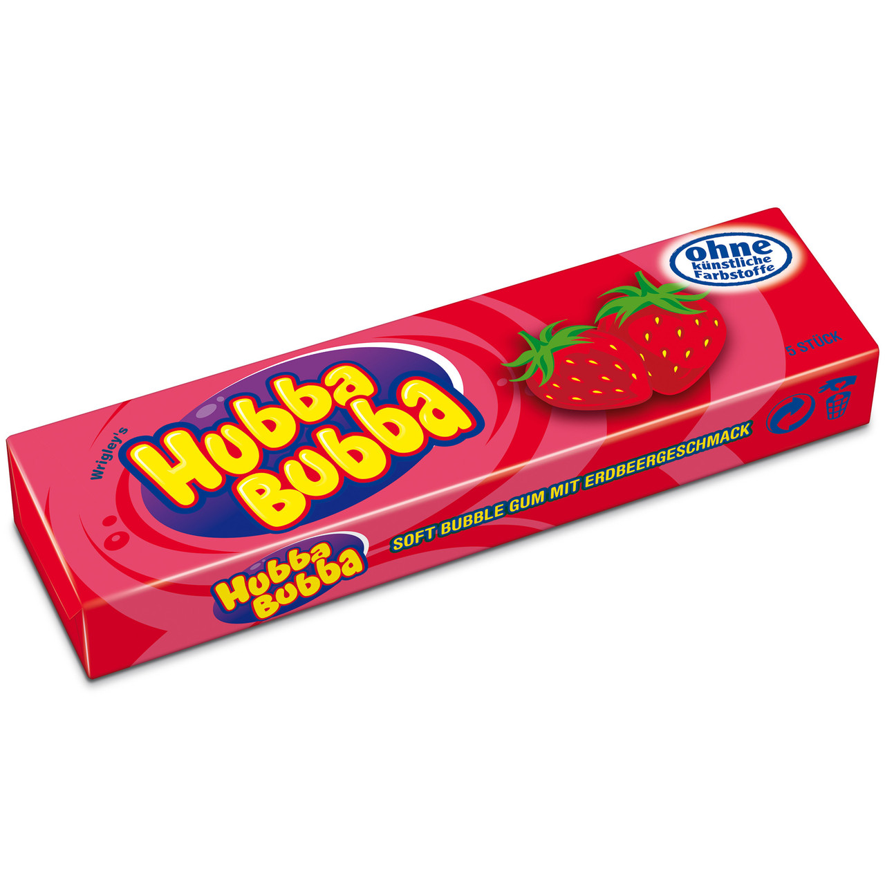 Жувальна гумка Hubba Bubba Classic Strawberry Хубба-Бубба полуниця