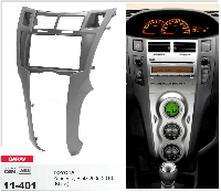 Переходная рамка CARAV 11-401 2 DIN (Toyota Yaris,Vitz, Platz)