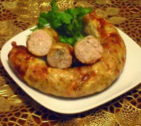 Домашня рибна ковбаса.