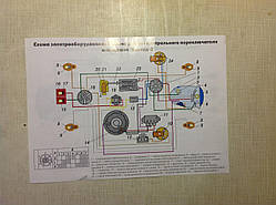 Електросхема Схід-2,3 (кольорова)