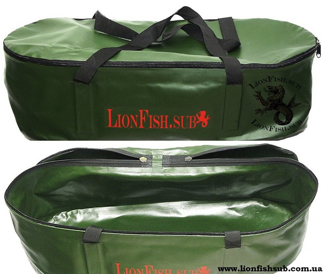 Складное рыболовное ведро для прикормки от производителя "LionFish.sub".