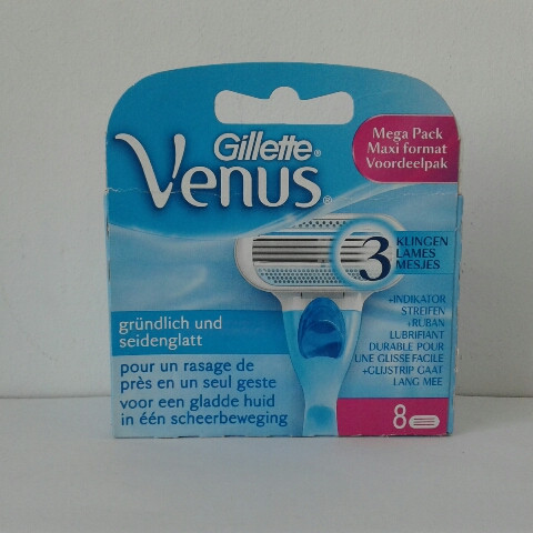 Касети для гоління жіночі Gillette Venus 8 шт. ( леза катриджи венус жиллетт оригінал про-во Німеччина)