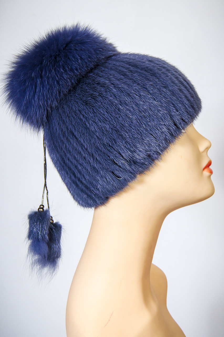 Шапки жіночі з норки, фото 1