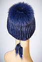 Шапки жіночі з норки, фото 3