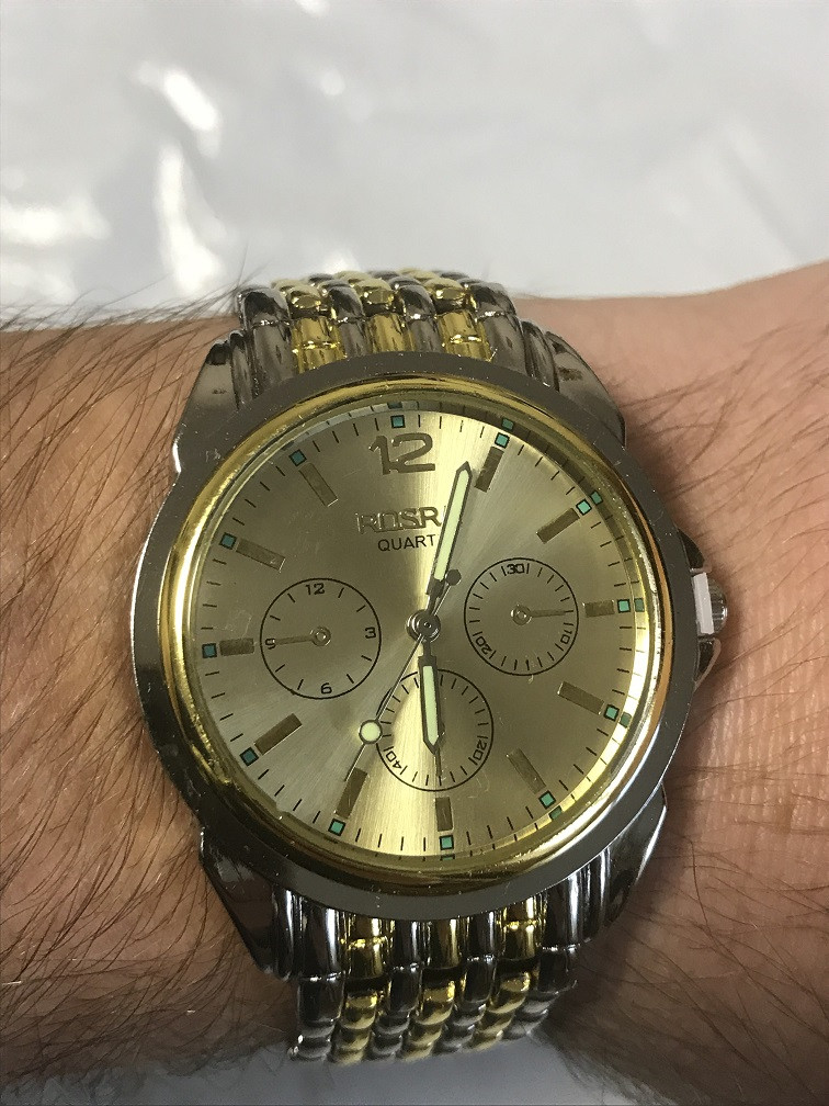 Мужские часы Rospa Gold - фото 4 - id-p189988915