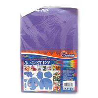 Фетр листовий 20 x 30 см Бузковий, 170HQ037