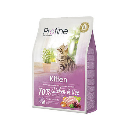 Корм для кошенят KITTEN натуральне куряче м'ясо і рис 10кг., фото 2