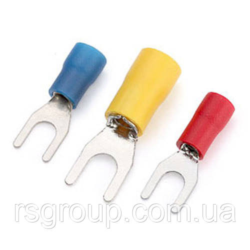 Наконечник вилковий із ізоляцією SV 1.25-4 (0,5-1,5/4) 100шт.