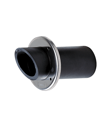 Вихлопний патрубок Vetus TRCR гумовий із кришкою