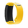 Силіконовий ремінець Primo для фітнес браслета Samsung Gear Fit 2 / Fit 2 Pro (SM-R360 / R365) - L Yellow, фото 2