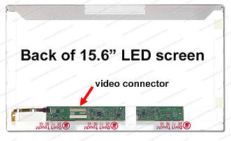 Матрица для ноутбуков 15.6" HD 1366x768, BOE NT156WHM-N50, 40-pin (левый разьем), глянцевая