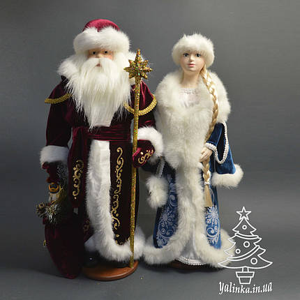 Парочка Дід Мороз і Снігуронька 0454/0457, фото 1