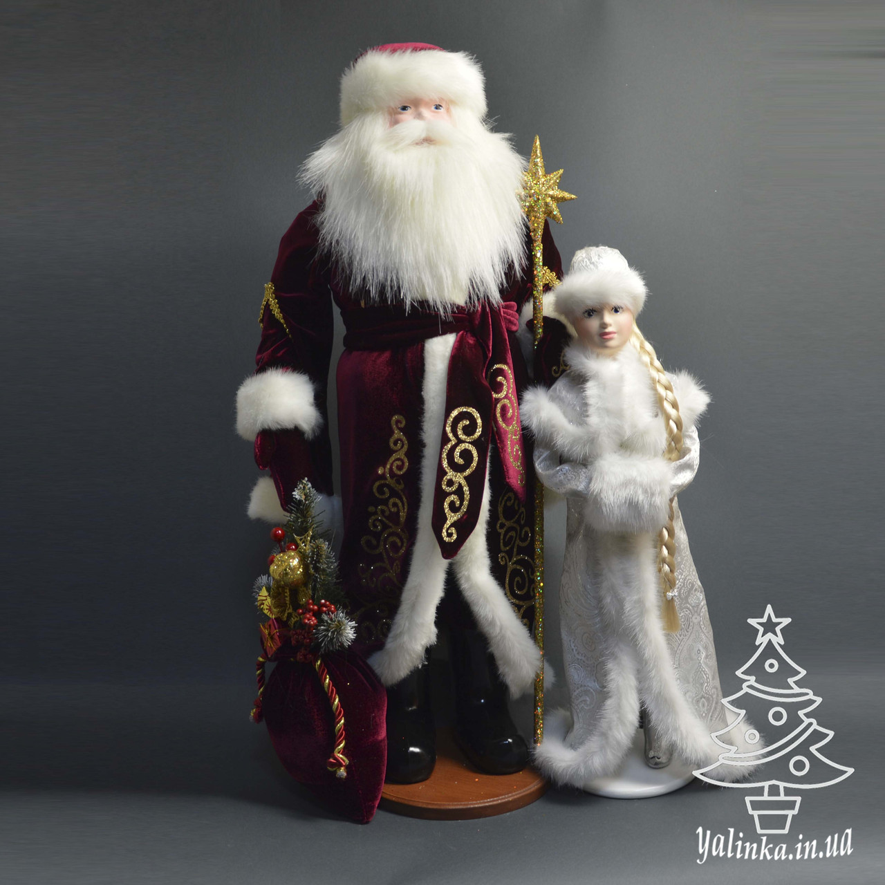 Парочка Дід Мороз і Снігуронька 0553/0551