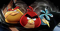 Магнит на холодильник виниловый Angry Birds.Детский магнитик на холодильник