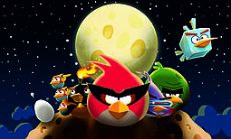 Магніт на холодильник вініловий Angry Birds.Дитячий магнітик на холодильник