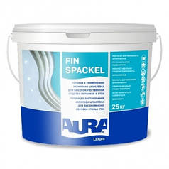 Aura Luxpro Fin Spackel, фінішна шпаклівка акрилова, 25кг