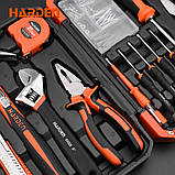 Універсальний домашній набір інструменту 22 пр. Harden Tools 510222, фото 3