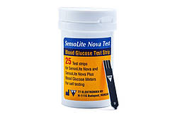 Тест-смужки Sensolite Nova TEST No25