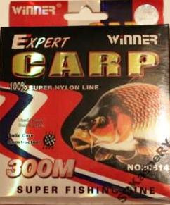 Волосінь Carp Expert Winner, 0,28мм, 300м