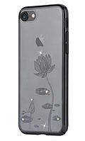 Чехол Devia Crystal Lotus IPHONE 7Plus/8Plus (Black), фото 1