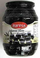 Оливки черные с косточкой Baresa Olive, 950 гр.
