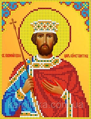 Схема для вышивки "Икона Св. Царь Константин" - фото 1 - id-p306891078