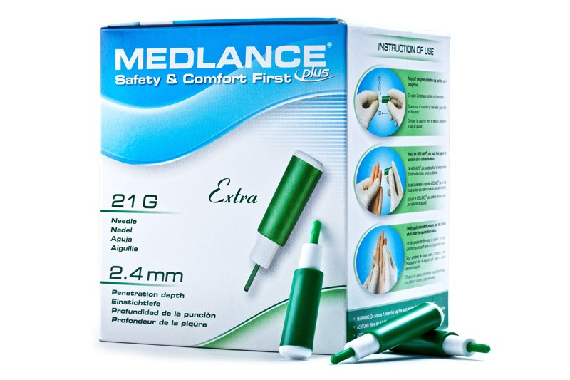 Ланцет автоматичний медичний Медланс плюс, екстра (extra), фото 1