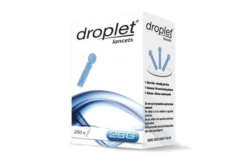 Ланцет медичний Droplet 28G (0,36 мм), фото 1