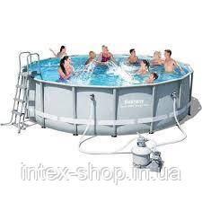 Каркасний басейн Bestway 56452 Power Steel Frame Pools — 488 x 122 см 