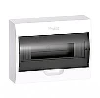 Щит Easy9 накладний 8 модулів димч. двері Schneider Electric (EZ9E108S2S)