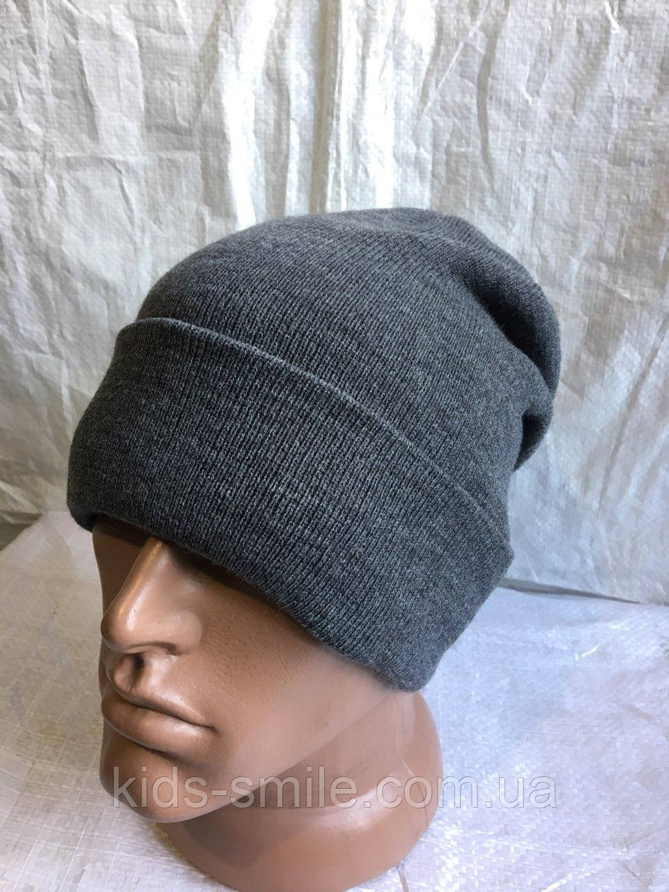 Шапки в'язані чоловічі