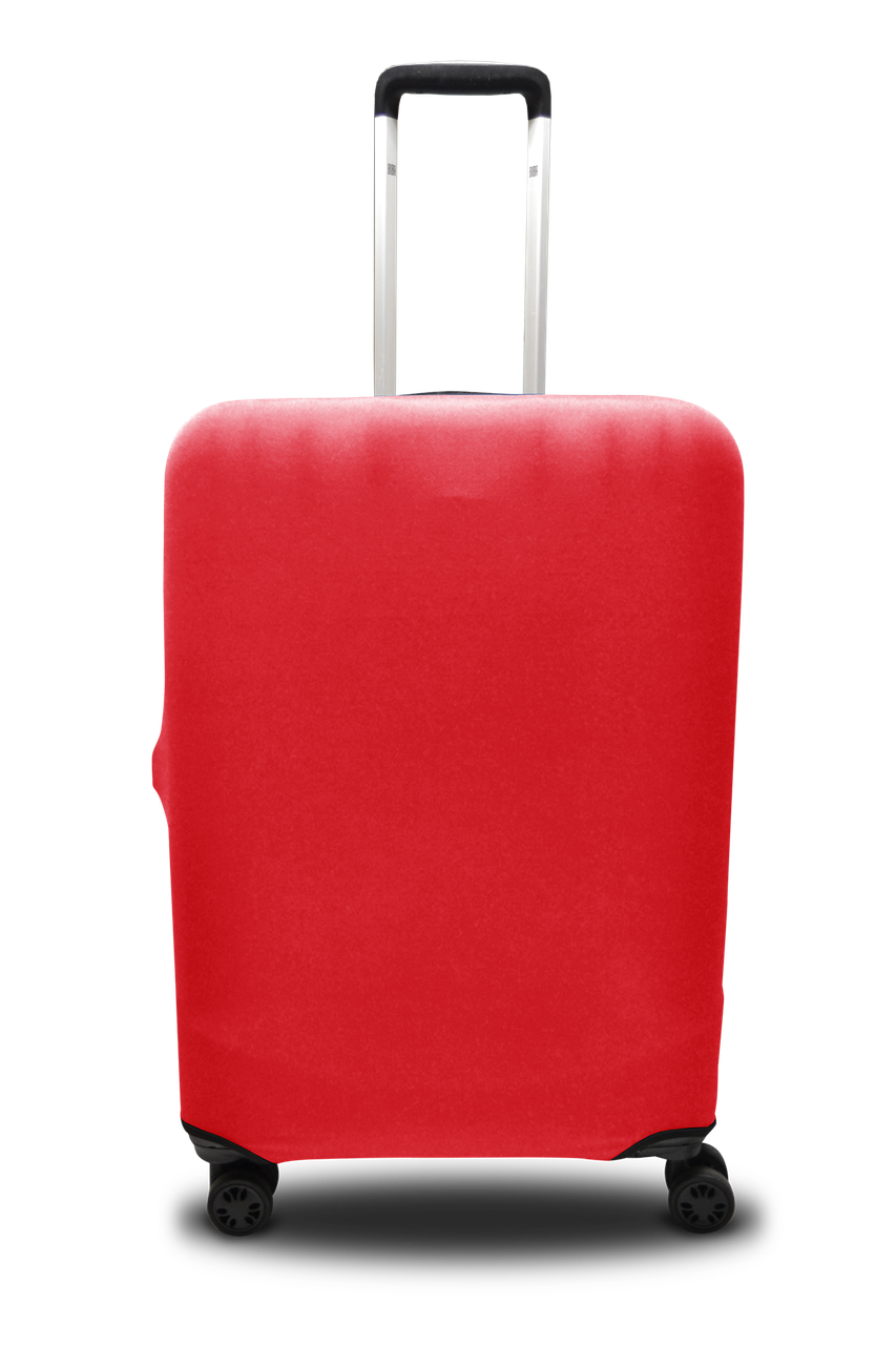 Чохол для валізи Coverbag микродайвинг S червоний