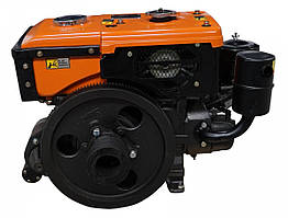 Двигун дизельний Файтер R180NE з нюлектростартером, 8 к.с, водяне охолодження. Дуже економний і надійний!
