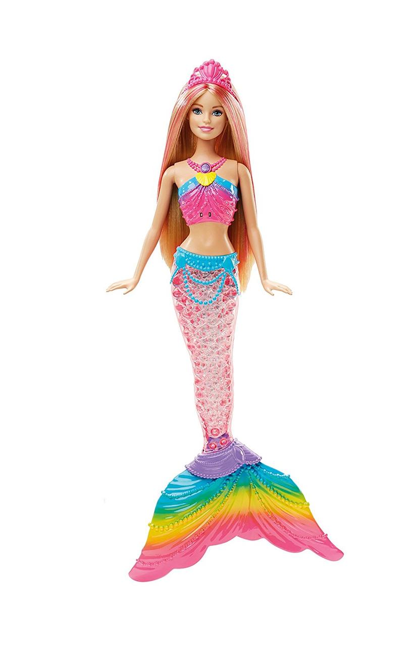 Уцінка Барбі русалонька яскраві вогники Barbie Dreamtopia Rainbow Lights Mermaid Doll, Blonde
