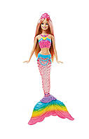 Кукла Барби русалочка яркие огоньки Barbie Dreamtopia Rainbow Lights Mermaid Doll, Blonde