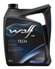 Масло Wolf Vitaltech 5W-30 5л синтетичское 8300011