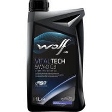 Масло Wolf Vitaltech 5W-40 PI C3 1л синтетичне 8302817