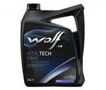 Масло Wolf Vitaltech 5W-40 4л синтетичне 8311192