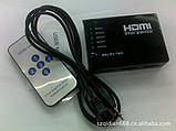 5-портовий HDMI switch свіч селектор перемикач/перехідник + пульт, фото 4