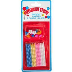 Свічки для торта 24 штуки, mini