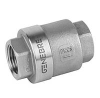 Клапан зворотний нержавіючий різьбовий GENEBRE тип 2416 AISI316 Ду15 Ру63