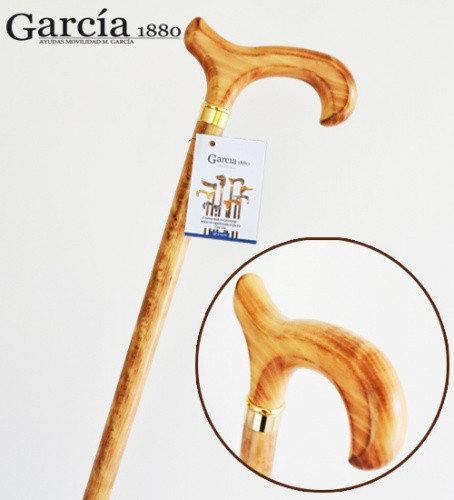 Палиця Garcia 125, вогняна — каштанова, акрилова ручка, DERBY