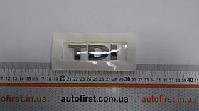 TURK Значок "TDI" задніх дверей (Хром) Caddy 03- VW T5