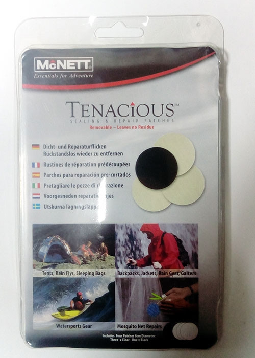 Ремонтний комплект McNETT Tanacious Repair Kit 3 Transparent + 1 Black in Clamshell