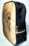Джинсовий рюкзак Дейнеріс, фото 2